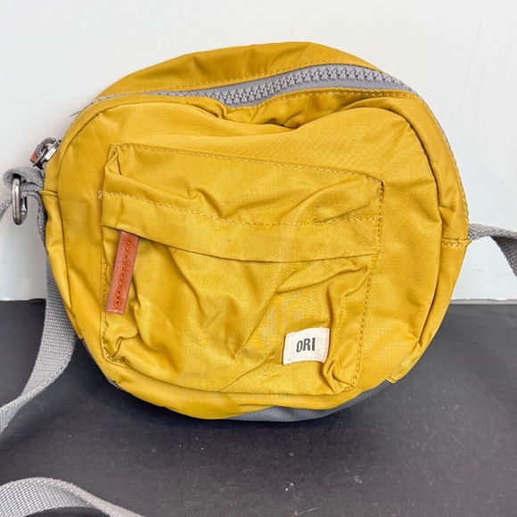 Ori London Paddington "Corn" Round Crossbody Bag Recycled Nylon - Picture 1 of 10